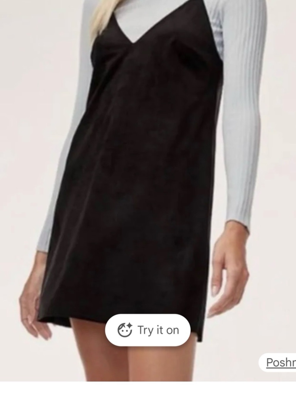 Aritzia black  Slip Dress with Spaghetti Straps